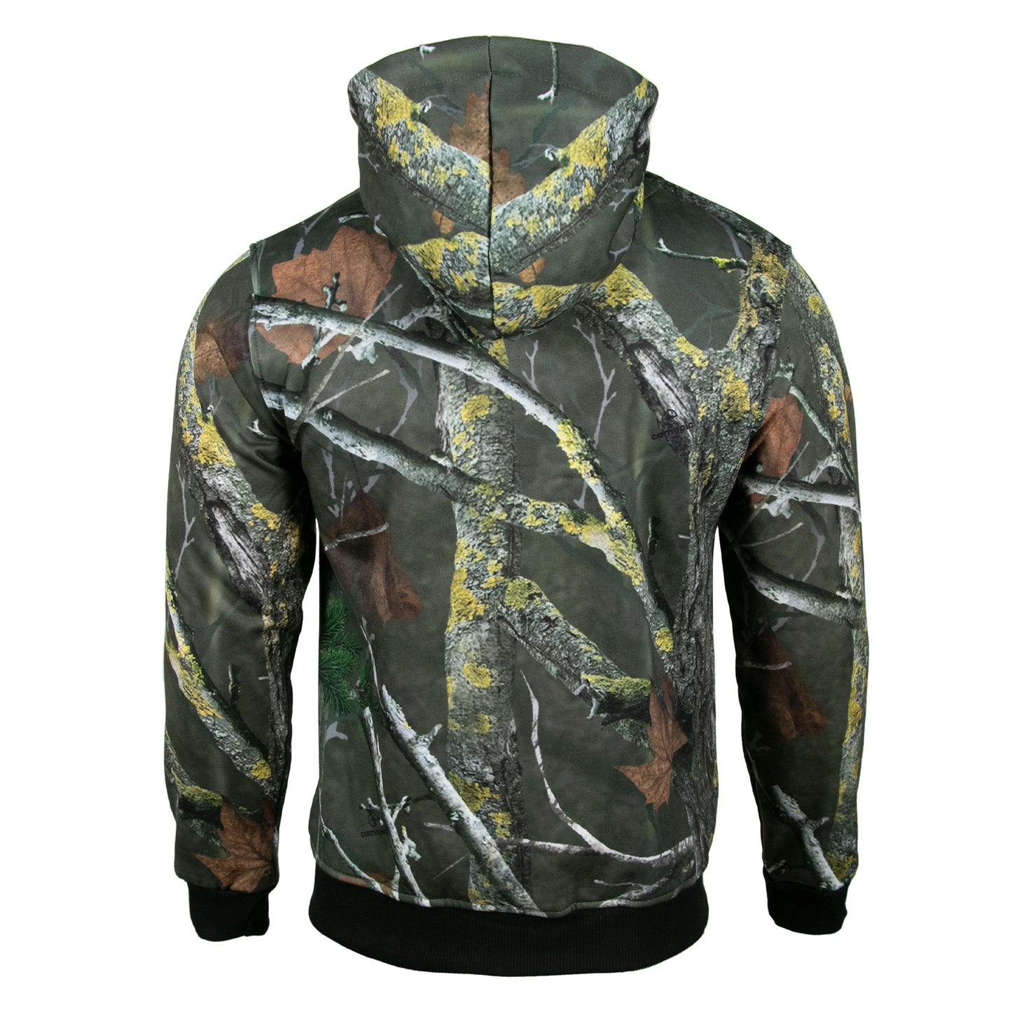 Challenger Hooded Fleece Hunting Jacket with Pockets - DA504