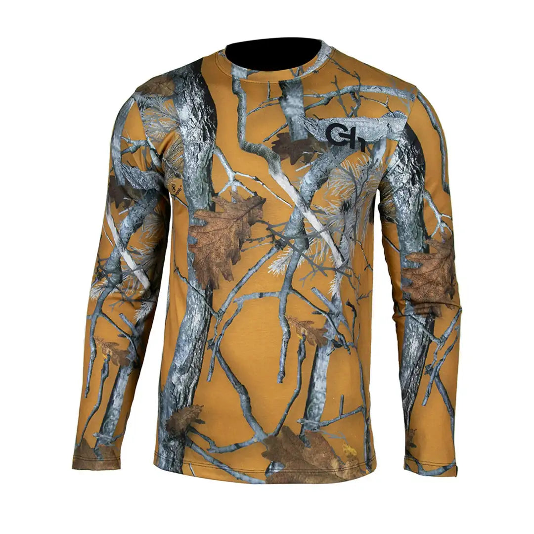 Challenger – Long Sleeve Hunting T-Shirt with Pattern – CA14