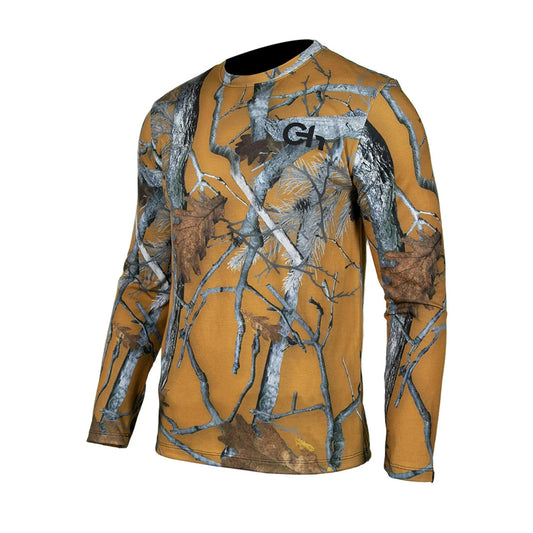 Challenger – Long Sleeve Hunting T-Shirt with Pattern – CA14