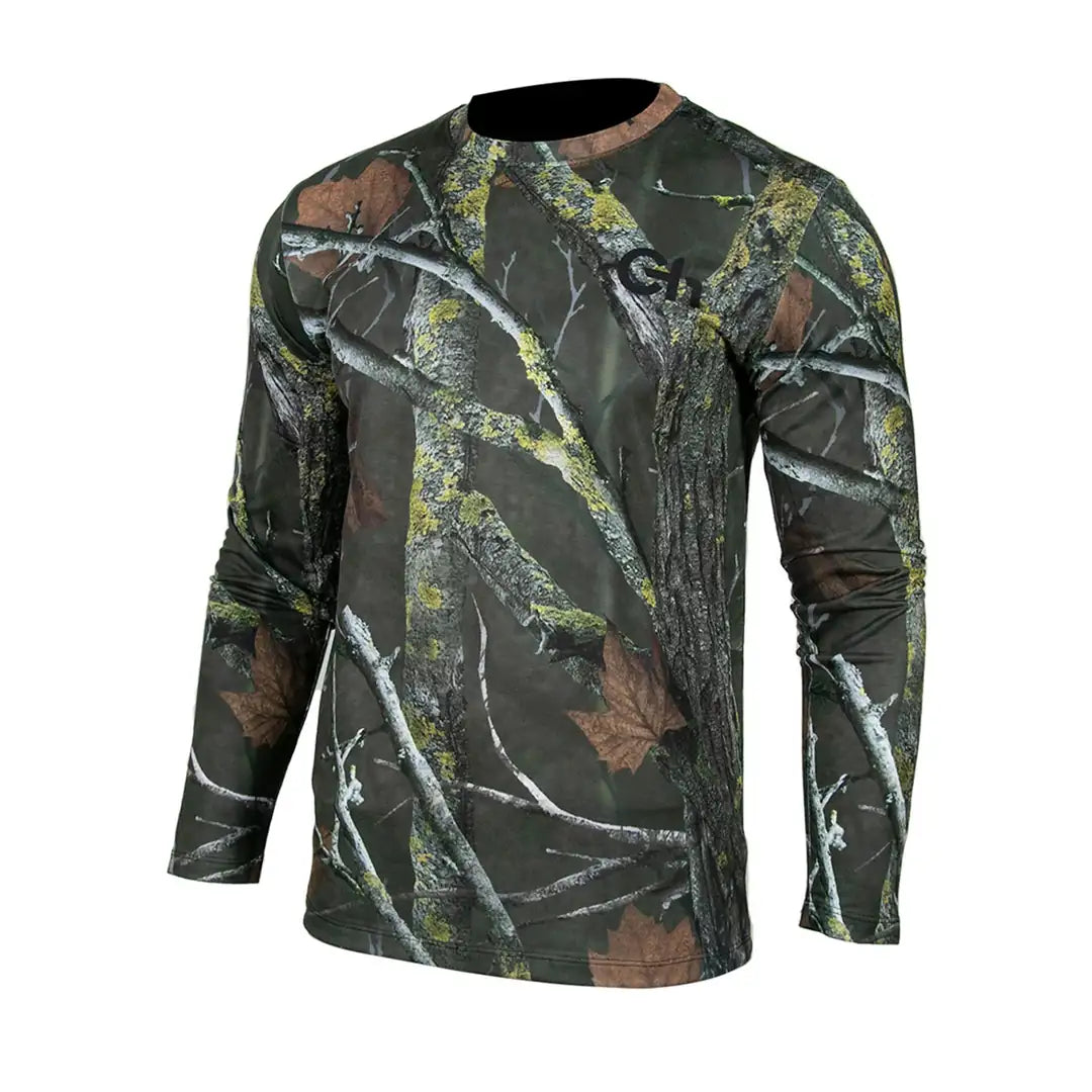 Challenger – Long Sleeve Hunting T-Shirt with Pattern – CA14