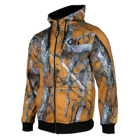 Challenger Hooded Fleece Hunting Jacket with Pockets - DA504