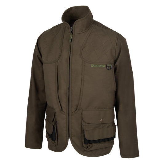 Challenger – Muflon Men's Hunting Jacket with Game Pouch and Cartridge Holder (250)